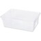 Rubbermaid Commercial Food Box, Plastic, 12-1/2 Gal Cap, 26"x18"x9", 6PK, Clear RCP3300CLECT - alternate 2